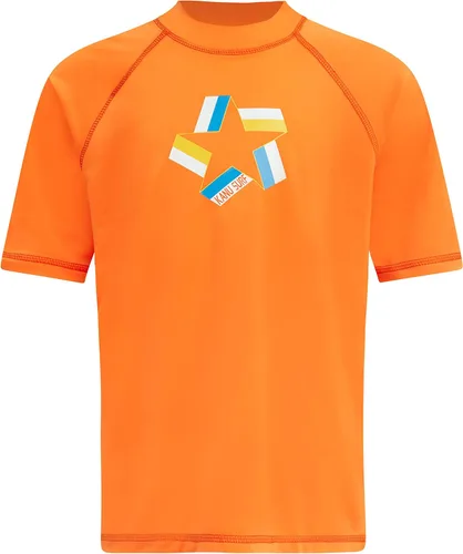 Vista 19 de Kanu Surf Boys Haywire UPF 50+ Sun Protective Rashguard Swim Shirt Estrellas Alaska Blue