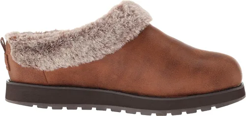 Vista 6 de Skechers Keepsakes-R E M Shootie con forro de piel sintética y pantuflas de espuma viscoelástica