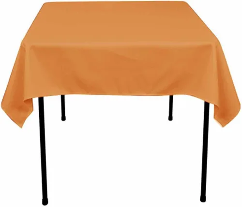 Vista 38 de Mantel cuadrado de poliéster 72"x72" (azul Acqua)