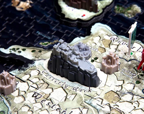 Vista 5 de 4D Cityscape Juego de Tronos (GOT) Mini rompecabezas 3D de Westeros (350 piezas)