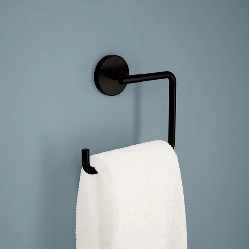 Vista 2 de DELTA FAUCET 759460-BL Anillo de toalla Trinsic, negro mate