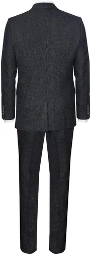 Vista 5 de Traje de tweed clásico de 3 piezas de espiga Peaky Blinders para hombre