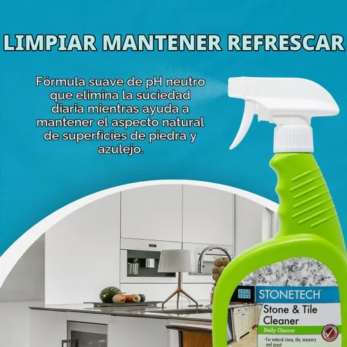 Vista 3 de STONETECH Limpiador de piedra y azulejos, botella de spray de 24 oz (24.0 fl oz)