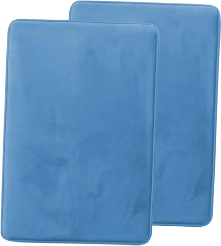 Vista 146 de Clara Clark Alfombra de Baño 24" x 17" - Alfombras de Baño, Tapete de Baño de Espuma Viscoelástica, Afelpado, Acogedor, Ultra Suave, Antideslizante