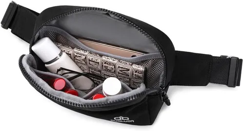 Vista 5 de DUOLUDA Fashion Waist Packs Belt Bag,Fanny Pack Crossbody Bags with Strap Extender for Women Men,Waterproof Waist Bag for Casual Travel Running