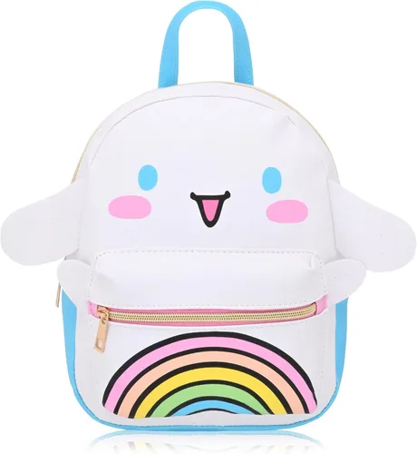Vista 11 de Fast Forward Sanrio Hello Kitty y amigos mochila para mujeres, hombres, unisex Linda mochila de piel sintética de 10" mini mochila Badtz-maru