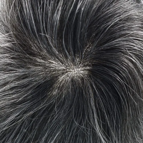 Vista 168 de Toupee para hombre 100% cabello humano real tupé para hombres 0.004 in piel de poliuretano para hombre, sistema de reemplazo de piezas de pelo