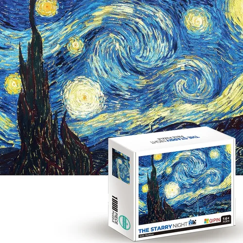Vista 8 de Rompecabezas de 1000 piezas para adultos, adolescentes y niños – Desafiante de arte fino, rompecabezas de 1000 piezas del mar Egeo, regalo de juego