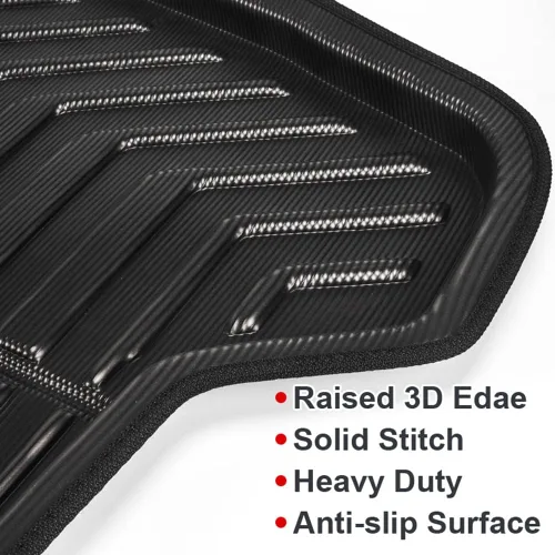 Vista 5 de Bandeja de forro de carga para maletero Nissan X-Trail Rogue XTrail T32 2014 2015 2016 2017 2018 2019 maletero Mat impermeable