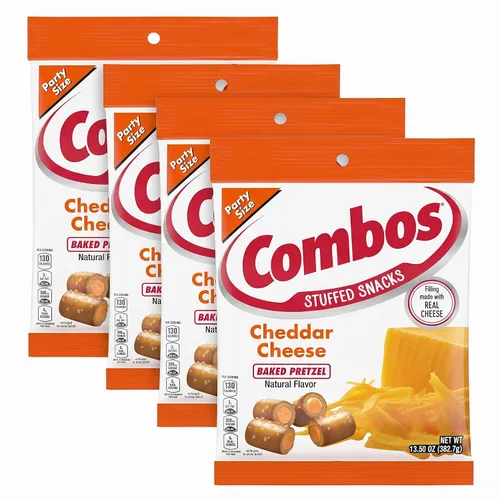 Vista 10 de Combos Bocadillos de pretzel horneados con queso cheddar, 13.5 onzas, bolsa, 13.5 onzas