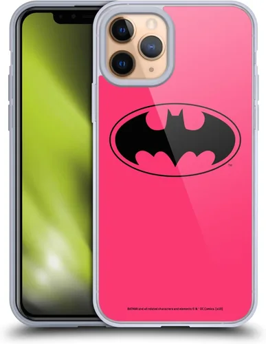 Vista 32 de Head Case Designs Funda de gel con licencia oficial de Batman DC Comics Bat Signal Logos [protección de grado militar] compatible con Apple iPhone 7