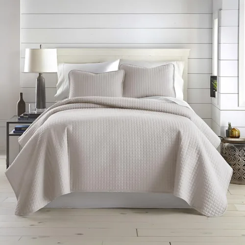 Vista 56 de Southshore Fine Living, Inc. Juego de edredón individual XL, colcha de microfibra acolchada, juego de edredón individual con funda de almohada, ropa