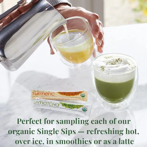 Vista 3 de The Republic of Tea SweetSips™ Single Sips® Sampler Sobre, 7 sorbos individuales de té en polvo