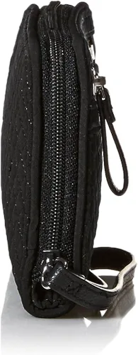 Vista 3 de Vera Bradley - Pulsera de microfibra con cremallera frontal y protección RFID
