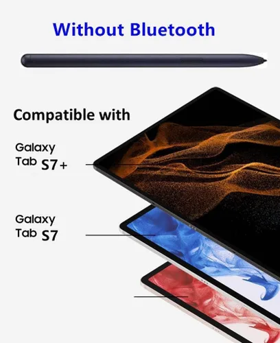 Vista 2 de Galaxy Tab S7/S7 Plus Stylus S Pen Reemplazo (con Bluetooth) (negro)