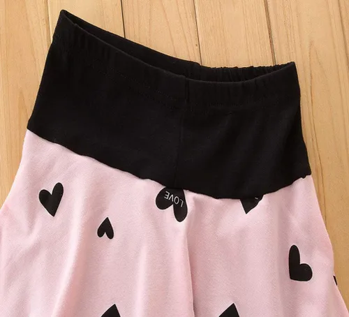 Vista 7 de Conjuntos de ropa de manga larga y leggings para niñas pequeñas