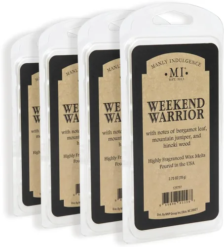 Vista 22 de Manly Indulgence 5 O'Clock Shadow Ceras Perfumadas Derretibles, Cubos Calentadores de Cera Derretible, Cubos de Cera Perfumada para Calentador