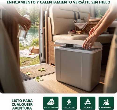 Vista 7 de Refrigerador Voyager Koolatron de 29 qt (cuartos de galón), talla única , gris