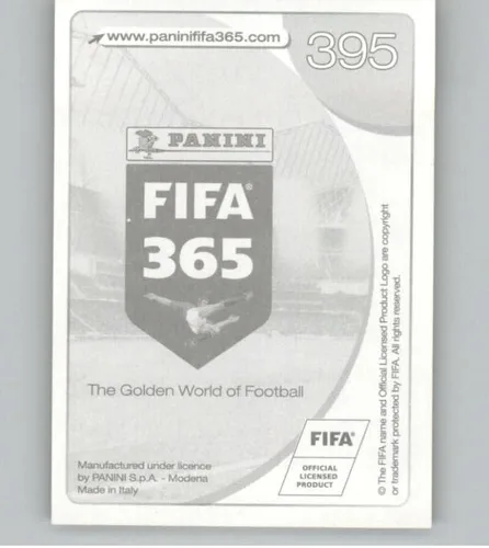 Vista 2 de Pegatinas de Panini FIFA 365 2016-17 #395 Simon Kjær Fenerbahce SK - Adhesivo oficial de álbum de fútbol en estado crudo (NM o mejor)