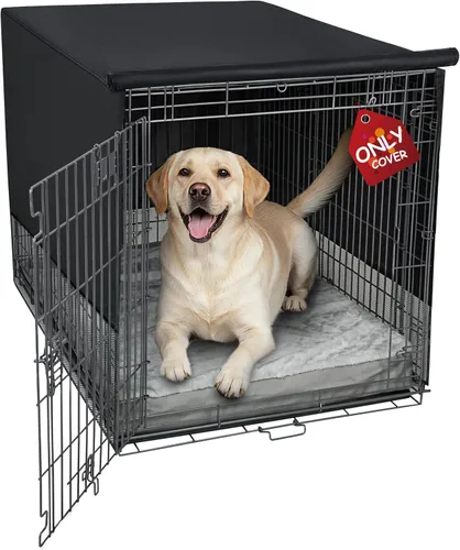 Vista 26 de Explore Land Funda transpirable para jaula de perro, ventilación de malla de 4 lados, funda básica para perrera para mascotas, todos los lados