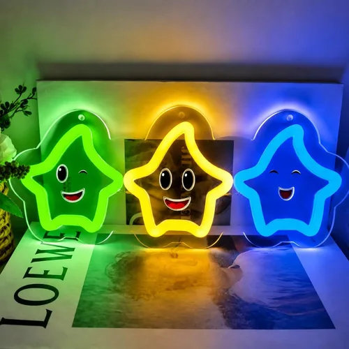 Vista 19 de Coron Letrero de Neón de Loro Luces de Neón para Decoración de Bar, Luces de Cerveza de Palmera Letrero de Neón LED Regulable Letreros Luminosos Azul