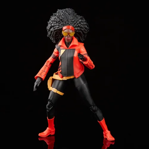 Vista 8 de Marvel Legends Spider-Man: Across The Spider-Verse - Figura de acción de Spider-Woman de 6 pulgadas estándar