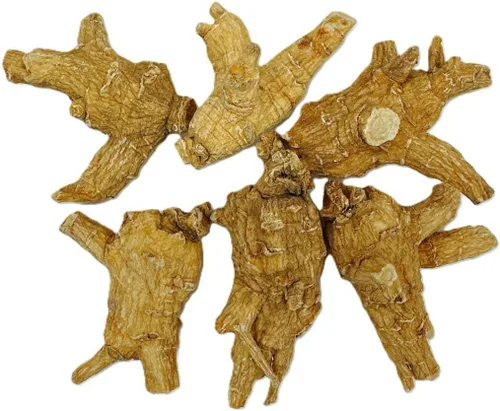 Vista 3 de Seleccionado a mano de ginseng americano de grado A grande, redondo, tamaño jumbo (caja de 4 onzas)