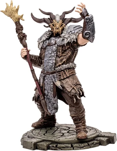 Vista 2 de McFarlane Toys - Diablo IV Landslide Druida (Común) Figura Posada Escala 1:12