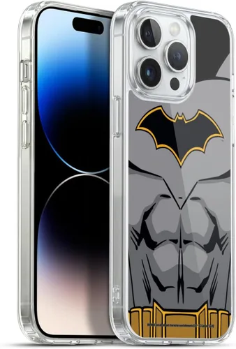Vista 196 de Head Case Designs Funda de gel con licencia oficial de Batman DC Comics Bat Signal Logos [protección de grado militar] compatible con Apple iPhone 7