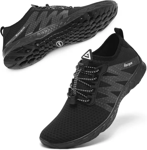 Vista 2 de Racqua Zapatos de agua de malla transpirable para mujeres y hombres