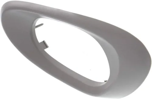 Vista 5 de Moldura para manija de puerta Chevy Trailblazer 2002-2009 para lado del conductor Trasera Interior Gris texturizado Solo bisel Plástico