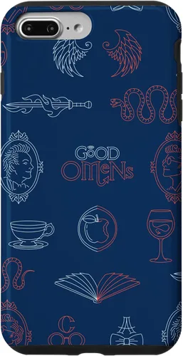 Vista 12 de iPhone 16 Good Omens - Funda Símbolos