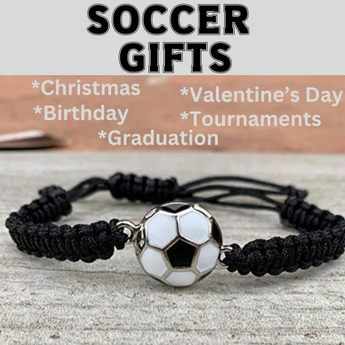 Vista 8 de Pulsera de fútbol ajustable unisex con diseño de paracaídas blanco y negro, joyería de fútbol, regalos de jugador y equipo, y accesorios