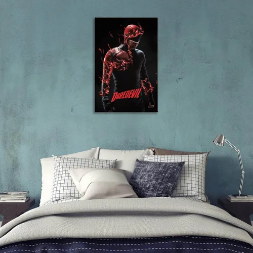 Vista 6 de Daredevil - Pósteres de impresión en lienzo, adecuados para dormitorio, sala de estar, baño, decoración de pared LCVME (12 x 18 pulgadas, sin marco)