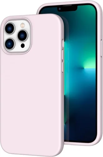 Vista 10 de Funda de silicona líquida compatible con iPhone 12 Pro Max 6.7 pulgadas, funda de gel de protección completa con forro de microfibra, funda