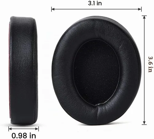 Vista 4 de Almohadillas de repuesto profesionales para Beats Studio 2 y Studio 3