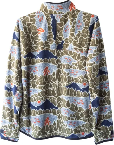 Vista 2 de KAVU Winter Throwshirt - Suéter de forro polar para hombre