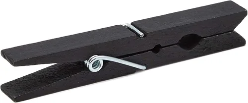 Vista 3 de Juvale Pinzas de madera para colgar y lavar ropa interior - Pinzas de madera para manualidades y clips de fotos - Fuerte agarre de resorte y mini