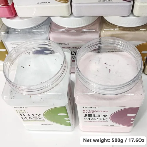 Vista 7 de YMEYFAN Máscara de gelatina para faciales, máscara de gelatina en polvo al por mayor para suministros esteticistas profesional, salón de belleza