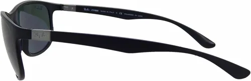 Vista 4 de Ray-Ban Liteforce Tech RB4179 601S9A - Lentes de sol color negro mateverde polarizado de 2.441in, Negro