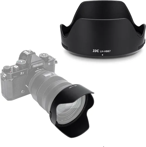 Vista 10 de Parasol para lente Nikon NIKKOR Z DX 0.472-1.102 in F3.5-5.6 PZ VR, pantalla reversible para lente Nikon HB-112, compatible con filtros de 2.638 in
