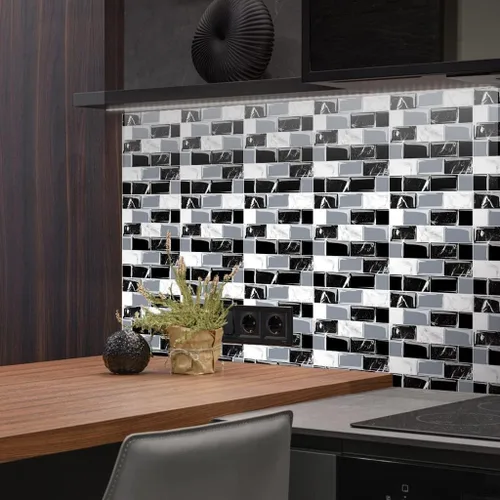 Vista 8 de Calcomanías de azulejos autoadhesivas para azulejos de pared, autoadhesivas, impermeables, adecuadas para baño, cámper, encimera, azulejos de 10
