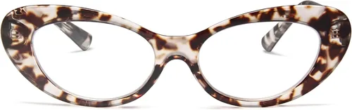 Vista 16 de 2SeeLife Gafas de lectura de ojo de gato de gran tamaño para mujer, ajuste mediano-grande, marco resistente, bisagras de resorte, lectores de ojo