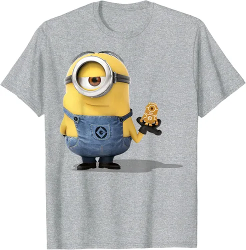 Vista 51 de Camiseta Despicable Me Minions Holding A Ginger Bread Minion Retrato Pequeña