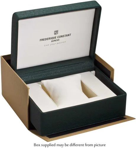 Vista 2 de Frederique Constant - Correa de reloj para hombre, de acero inoxidable, 20 (modelo FC-303BN5B6B)