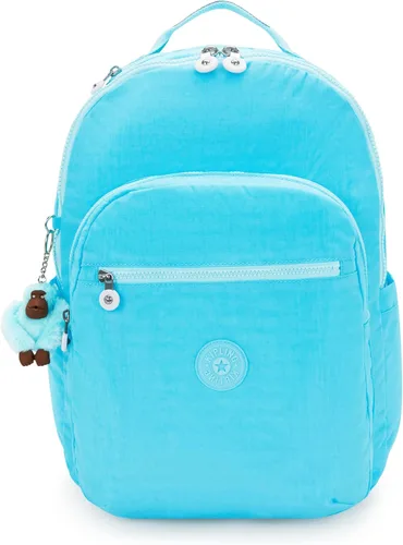 Vista 116 de Mochila Kipling Seoul extra grande para laptop de 17", Grande True Blue Tonal 2
