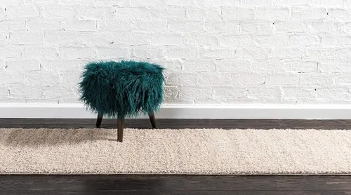 Vista 50 de Unique Loom Studio Colección Solid Shag - Alfombra Urbana Moderna Super Suave y de Felpa