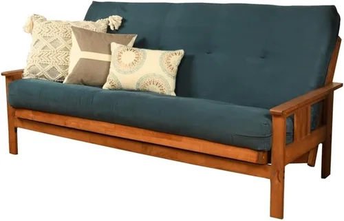 Vista 16 de Pemberly Row Repuesto de colchón de futón de tamaño matrimonial de 7 pulgadas, colchón de tela de gamuza para sofá cama, construcción de algodón