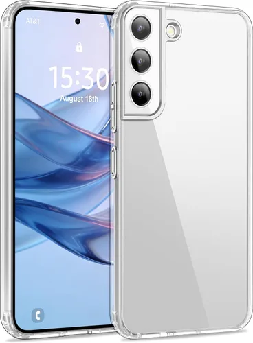 Vista 8 de USLAI - Carcasa para Samsung Galaxy S23 5G, soporte de anillo de cámara Negro