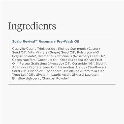 Vista 12 de Briogeo Scalp Revival Rosemary Pre-Wash Oil Moisturizing Scalp Treatment for Dry, Flaky, or Itchy Scalp Strengthens Hair & Soothes Scalp Vegan
